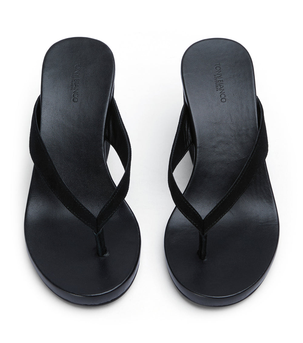 Tony Bianco Avanti Black Suede - Black Suede