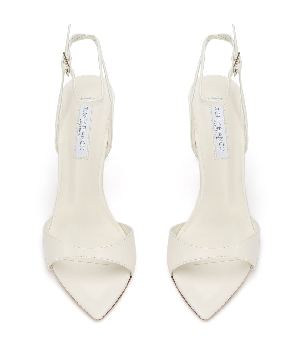 Tony Bianco Molly White Nappa - White Nappa