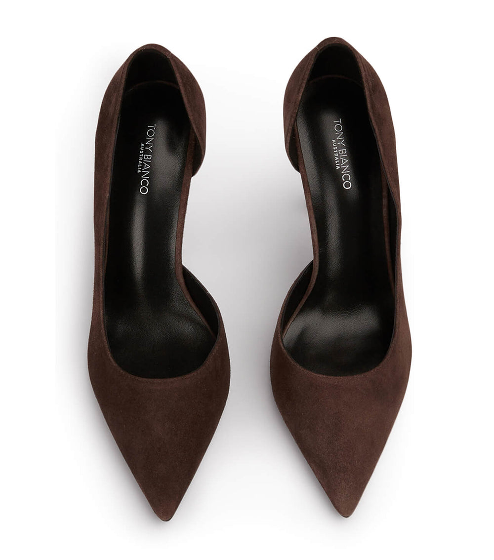 Tony Bianco Alyx Espresso Suede - Espresso Suede