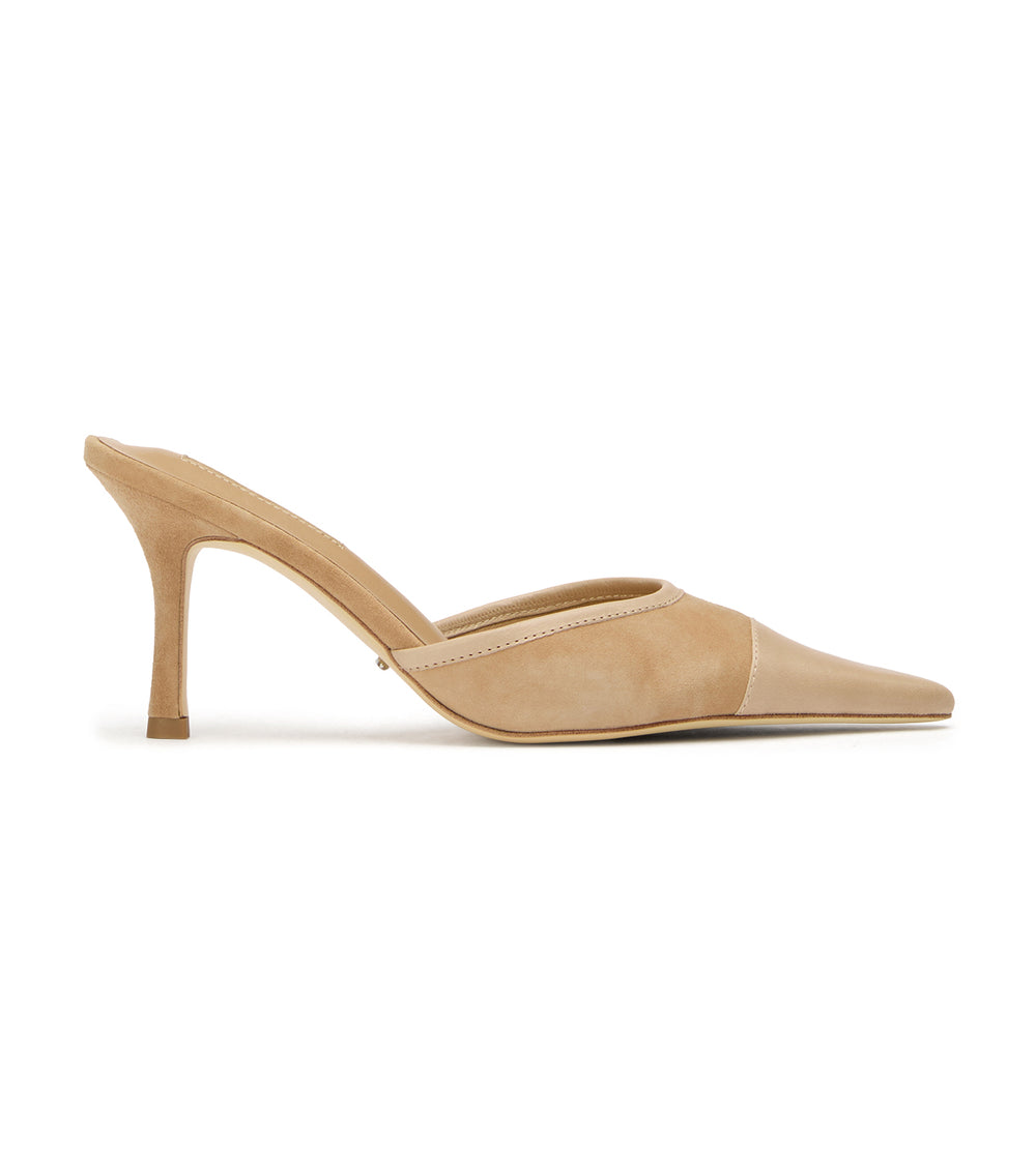 Tony Bianco Savant Wheat Suede/Vanilla - Wheat Suede/Vanilla