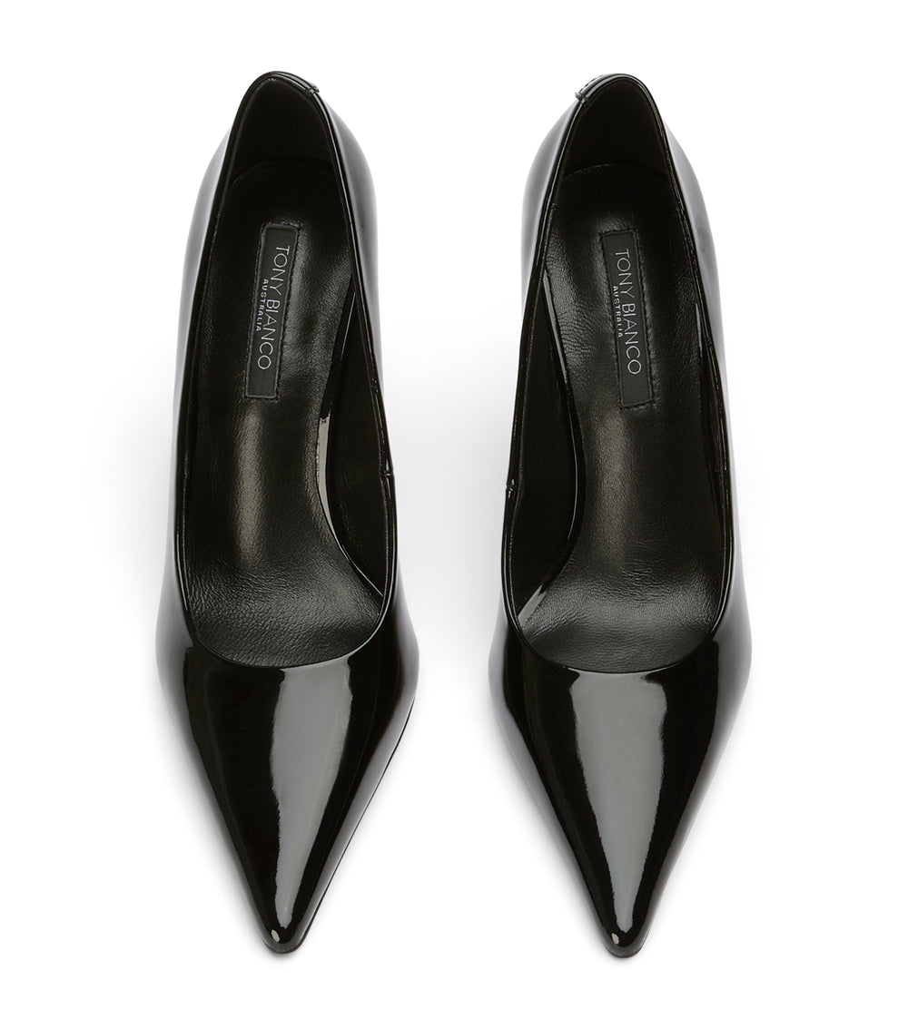 Tony Bianco Niki Black Patent - Black Patent