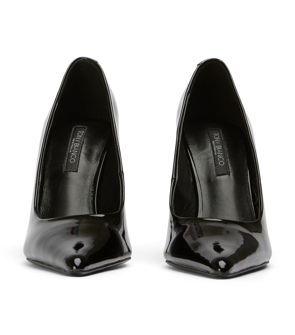 Tony Bianco Niki Black Patent - Black Patent