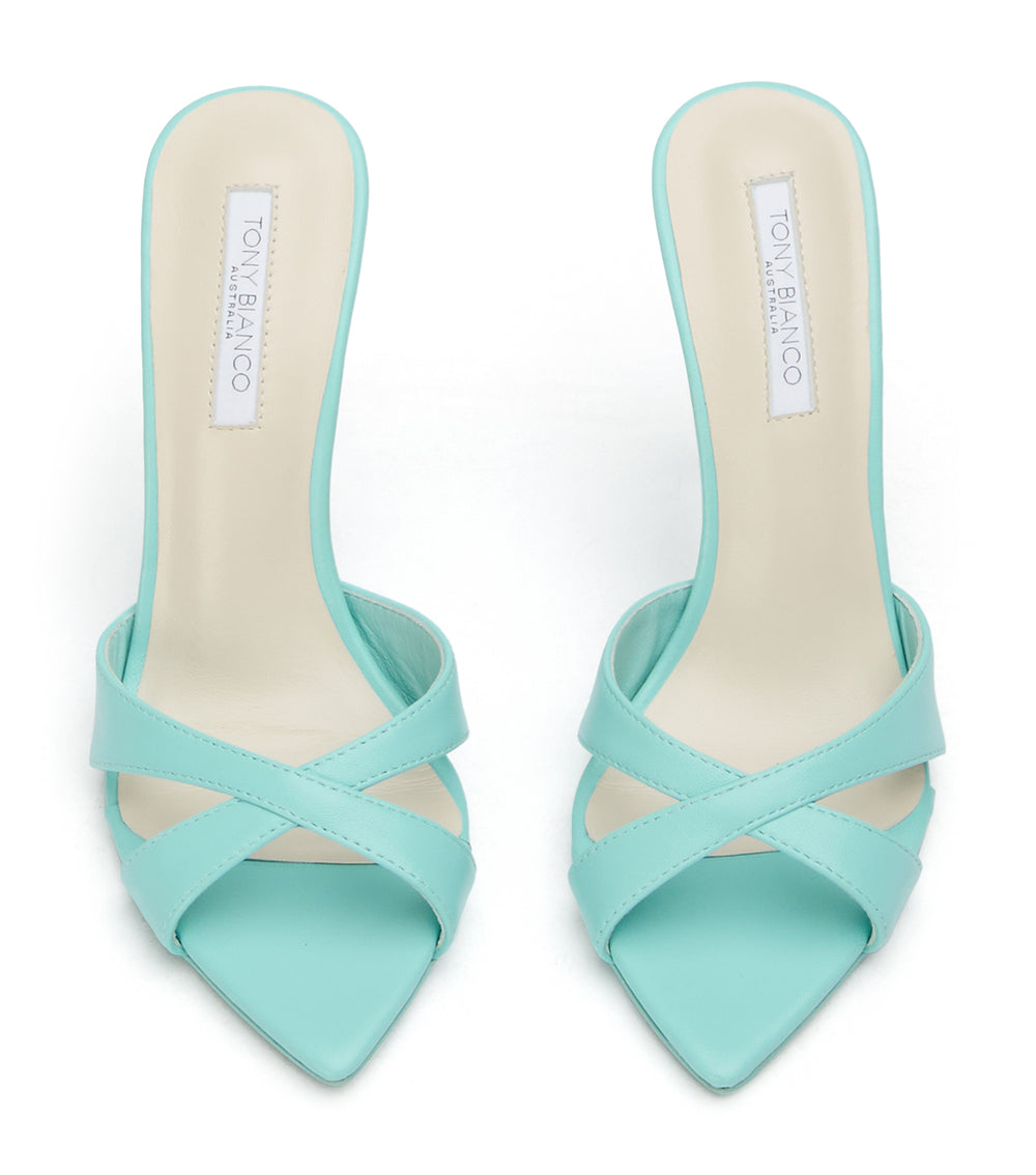 Tony Bianco Marameo Turquoise Nappa - Turquoise Nappa