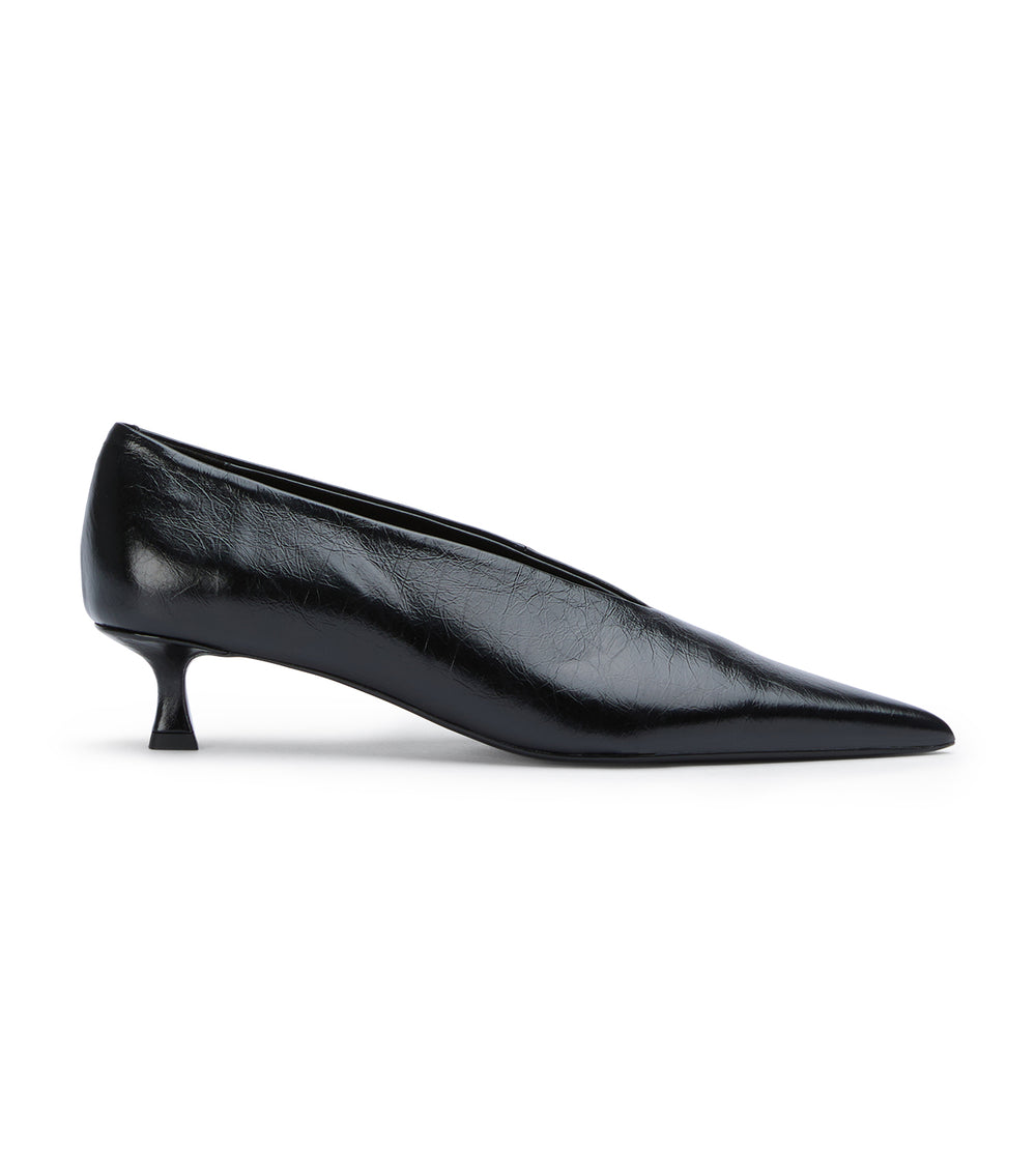 Tony Bianco Cherry Black Crinkle - Black Crinkle Tony Bianco Cherry Black Crinkle - Black Crinkle