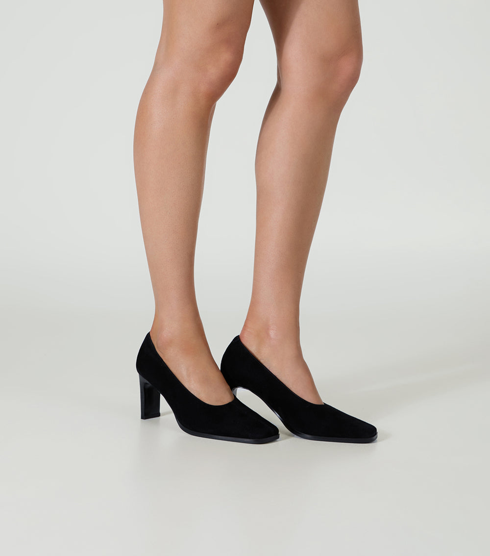 Tony Bianco Rihanna Black Suede - Black Suede