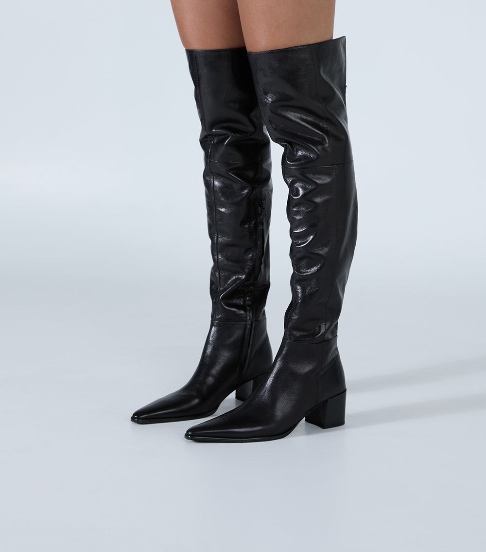 Tony Bianco Evelyn Black Vintage - Black Vintage