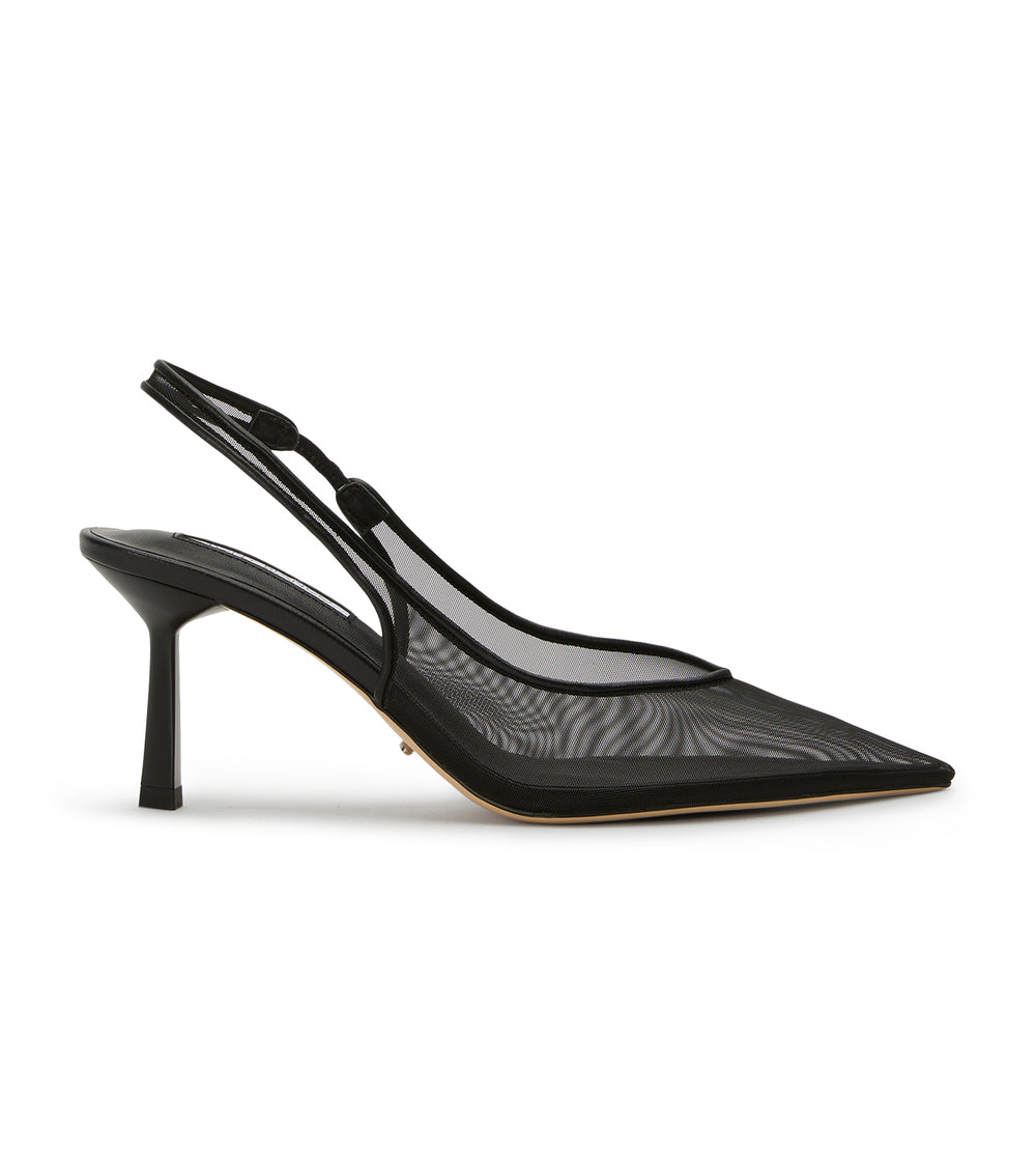 Tony Bianco Breeze Black Nylon - Black Nylon