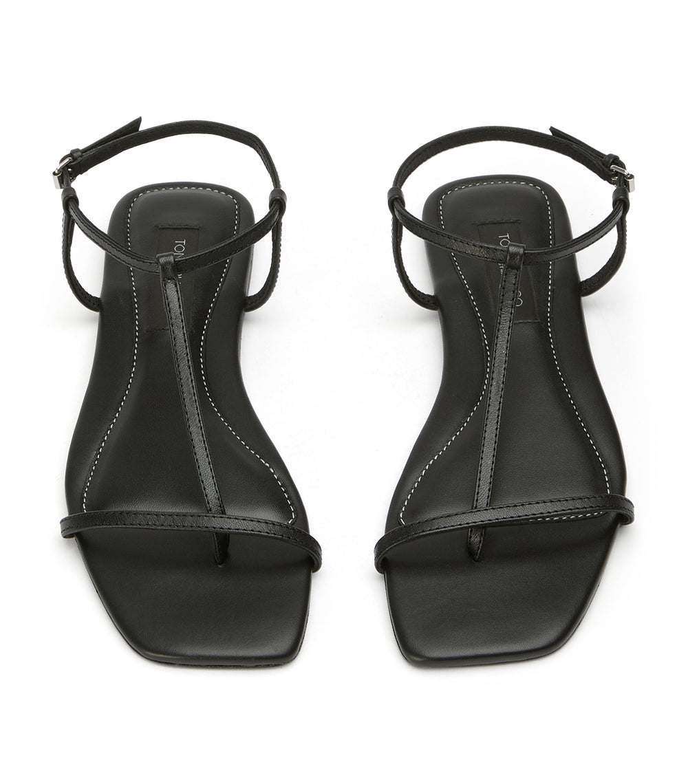Tony Bianco Ripple Black Nappa - Black Nappa