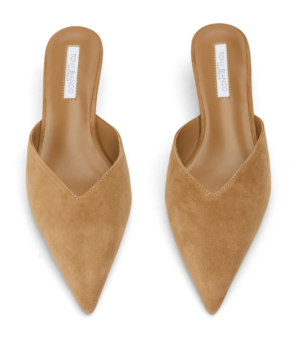 Tony Bianco Connie Taupe Suede - Taupe Suede