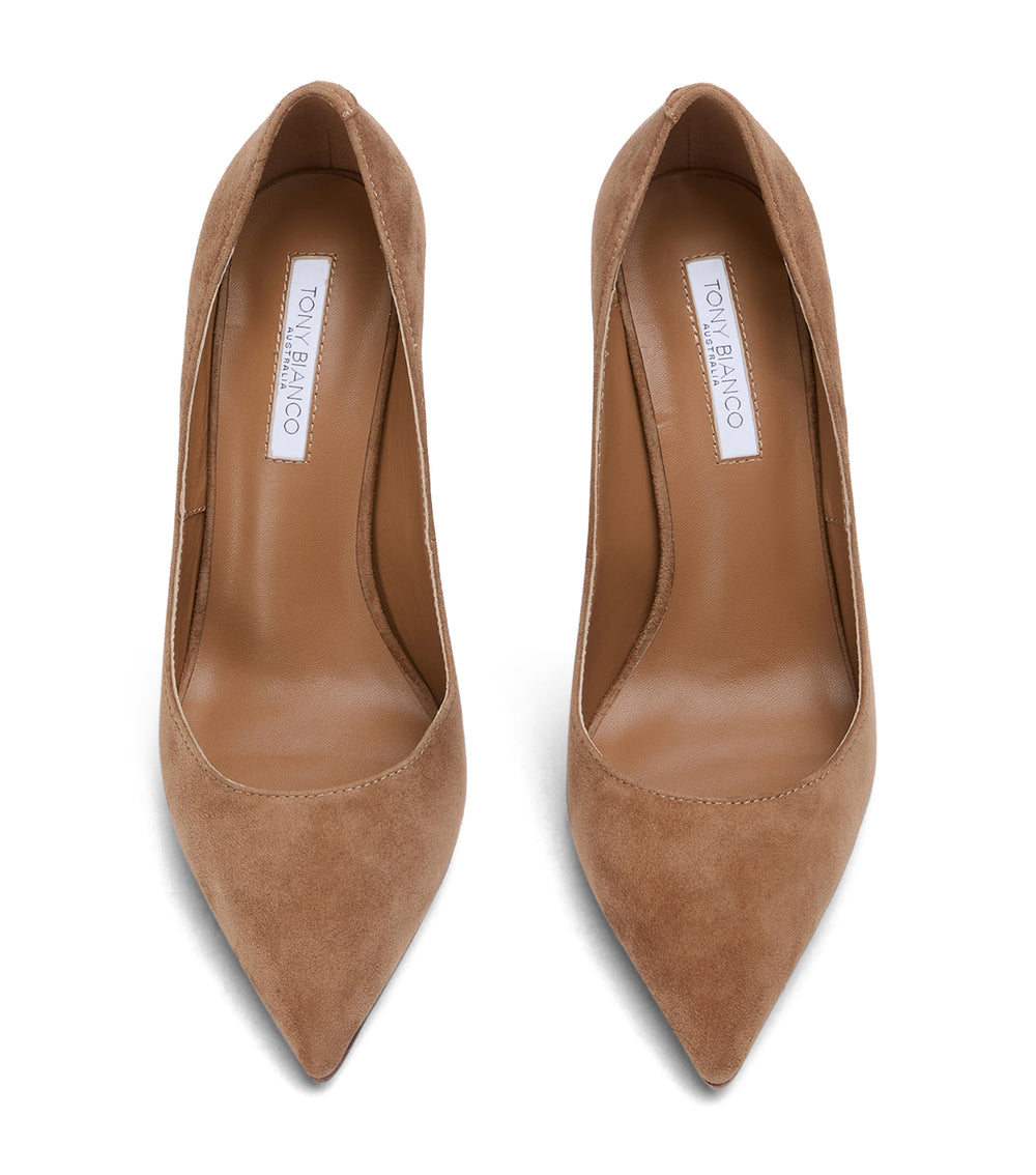 Tony Bianco Anja Taupe Suede - Taupe Suede