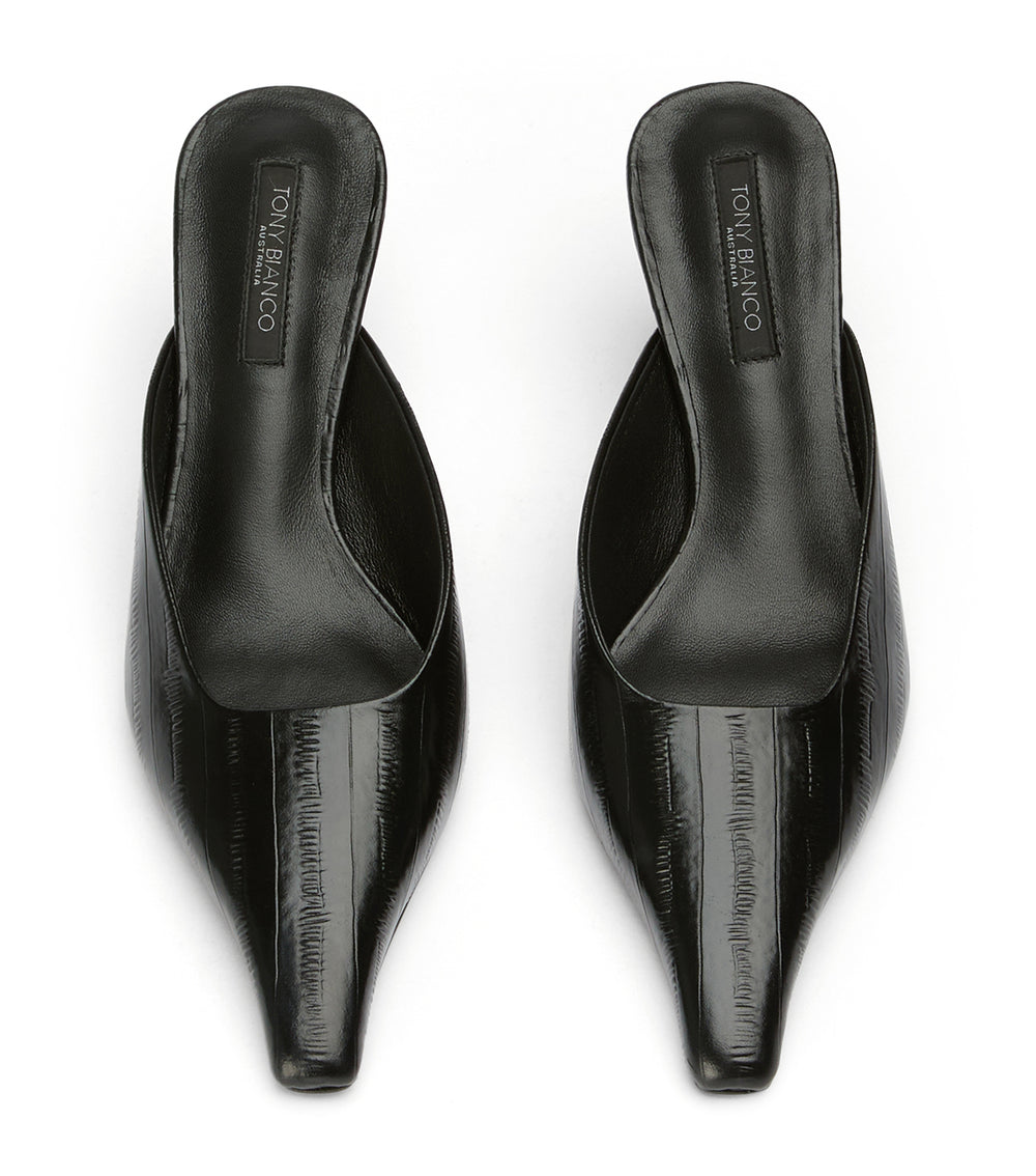 Tony Bianco Juniper Black Anguille - Black Anguille