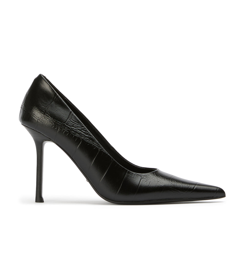 Tony Bianco Niki Black Croco - Black Croco