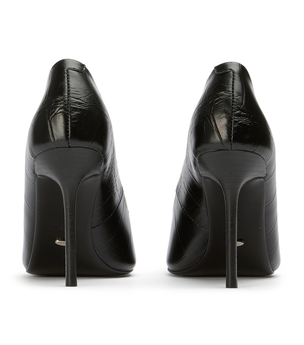 Tony Bianco Niki Black Croco - Black Croco