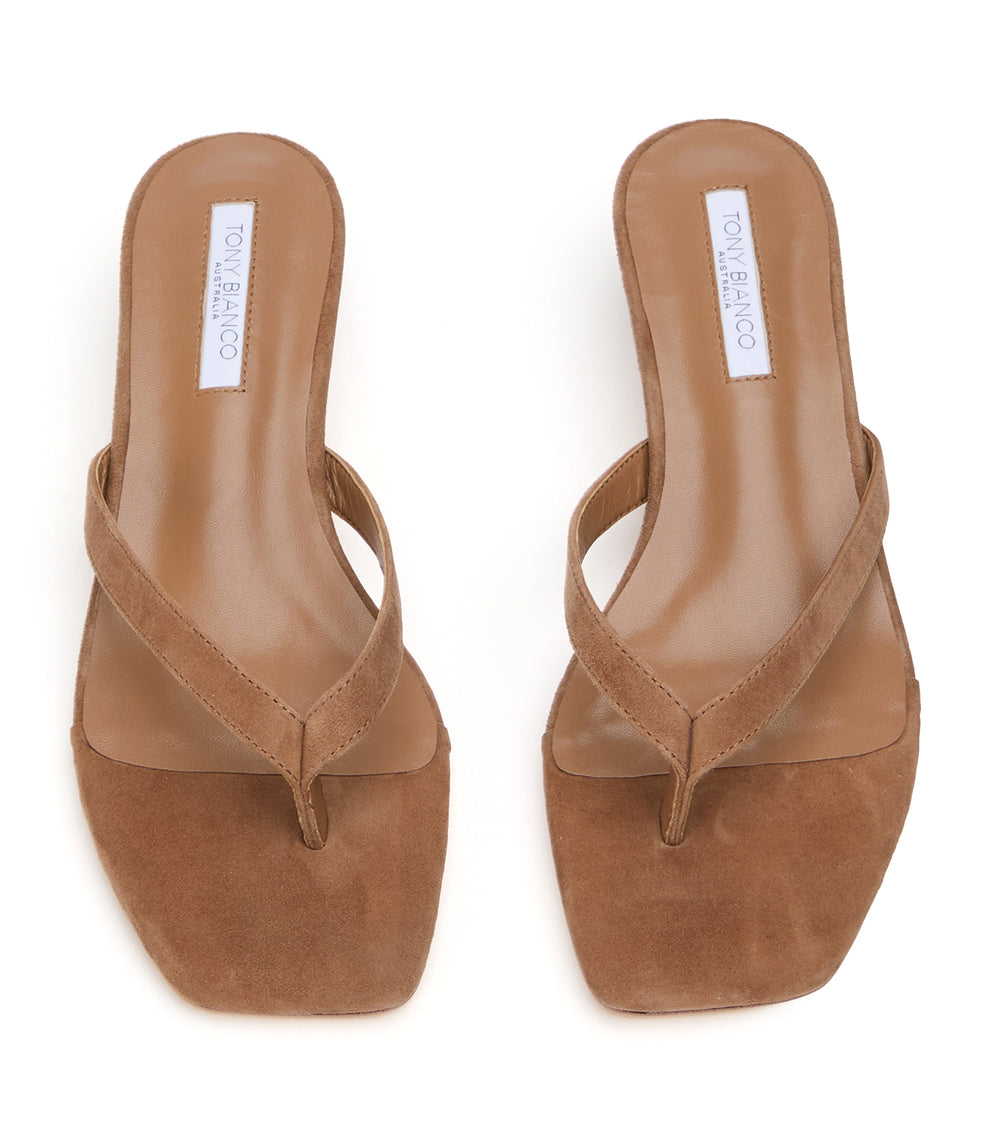 Tony Bianco Annie Taupe Suede - Taupe Suede