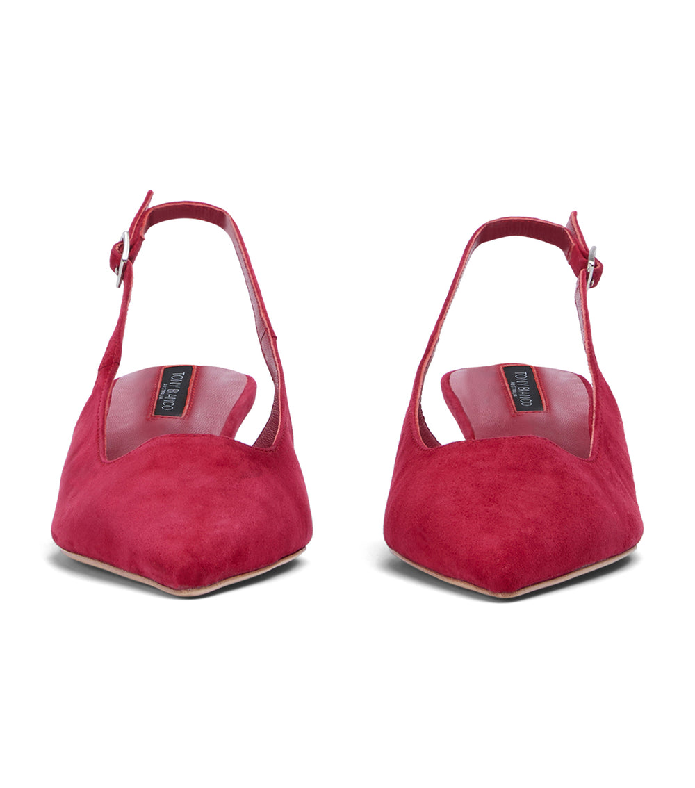 Tony Bianco Crush Scarlet Suede - Scarlet Suede