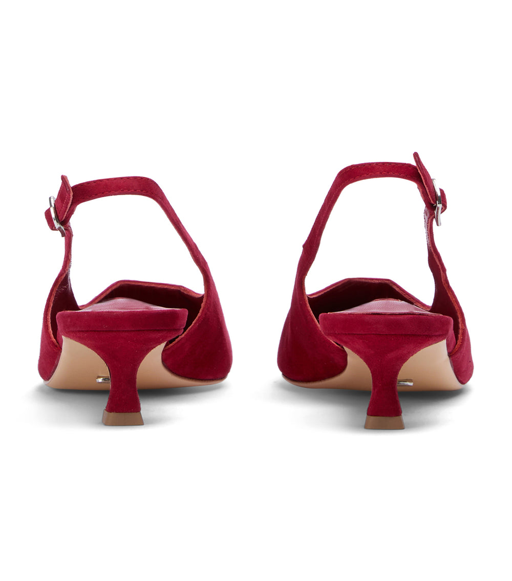 Tony Bianco Crush Scarlet Suede - Scarlet Suede