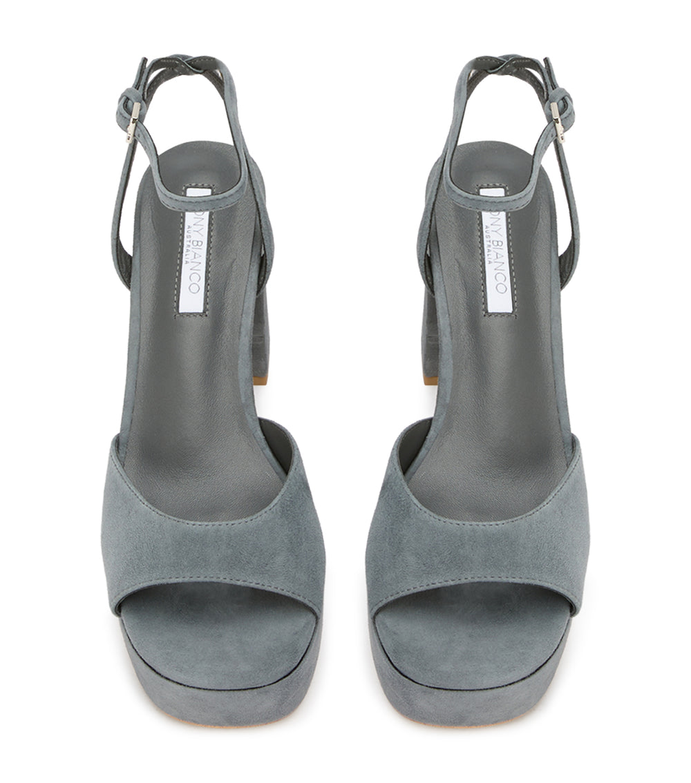 Tony Bianco Freya Steel Suede - Steel Suede