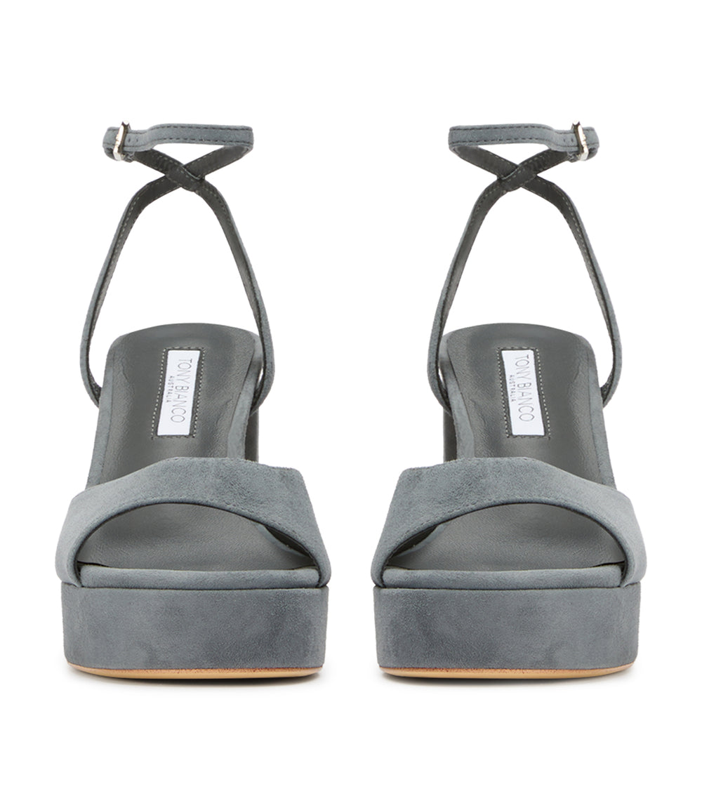 Tony Bianco Freya Steel Suede - Steel Suede