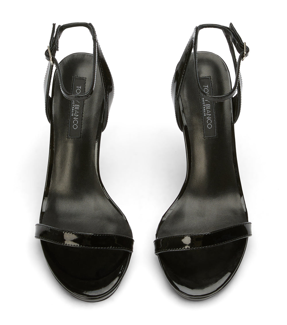 Tony Bianco Skye Black Patent - Black Patent