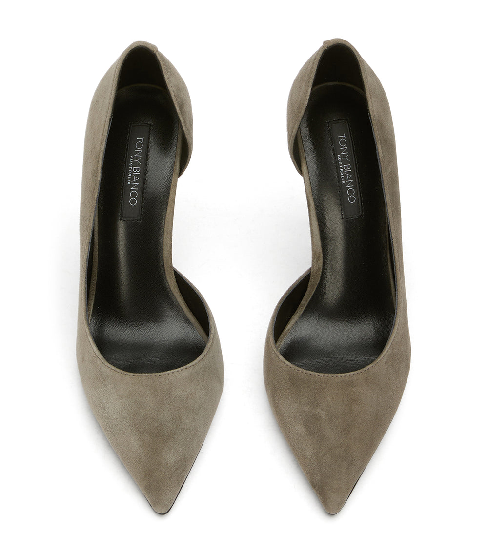 Tony Bianco Alyx Cemento Suede - Cemento Suede