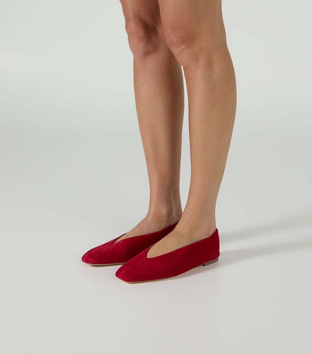 Tony Bianco Brash Scarlet Suede - Scarlet Suede