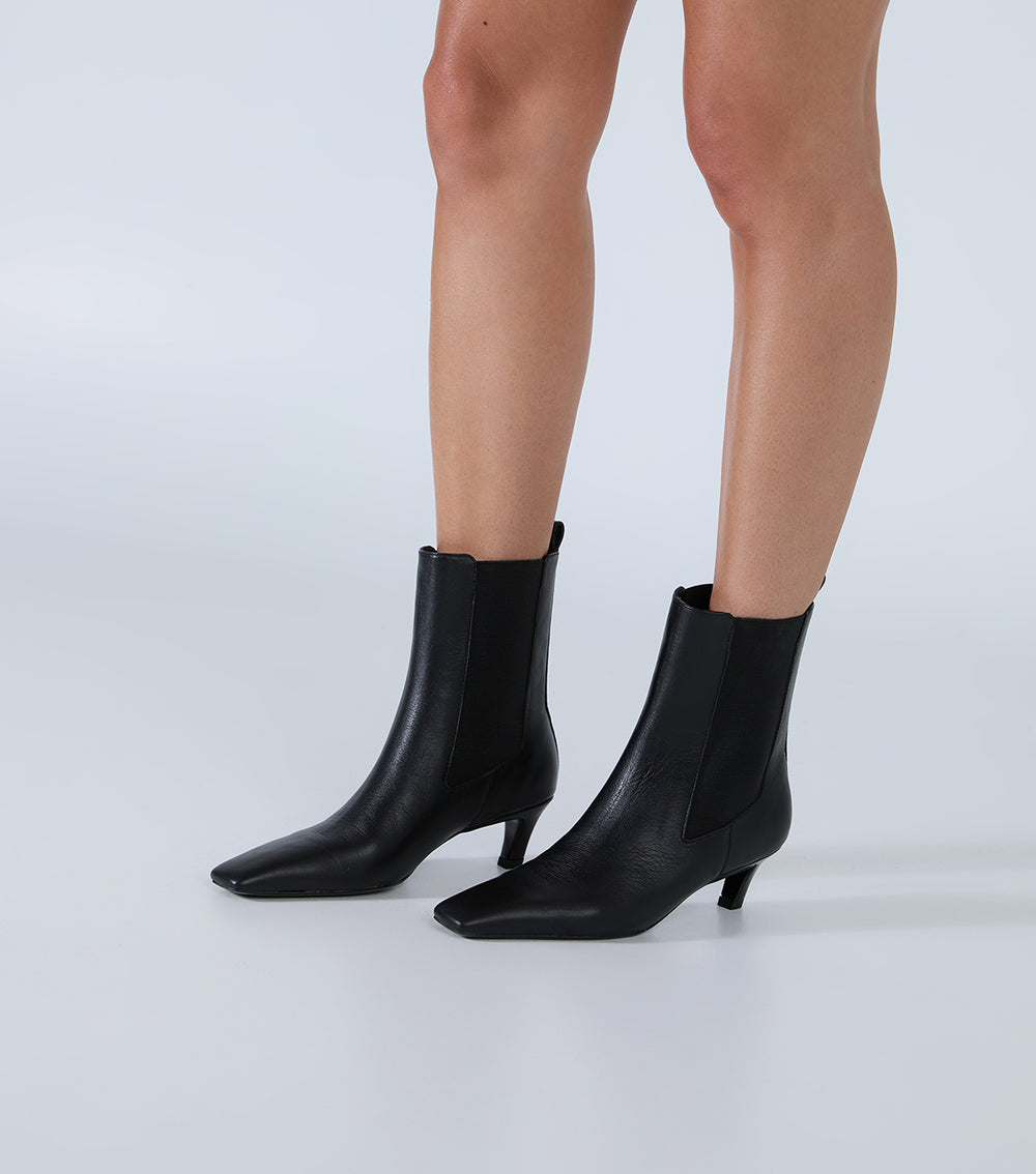Tony Bianco Eloise Black Como - Black Como
