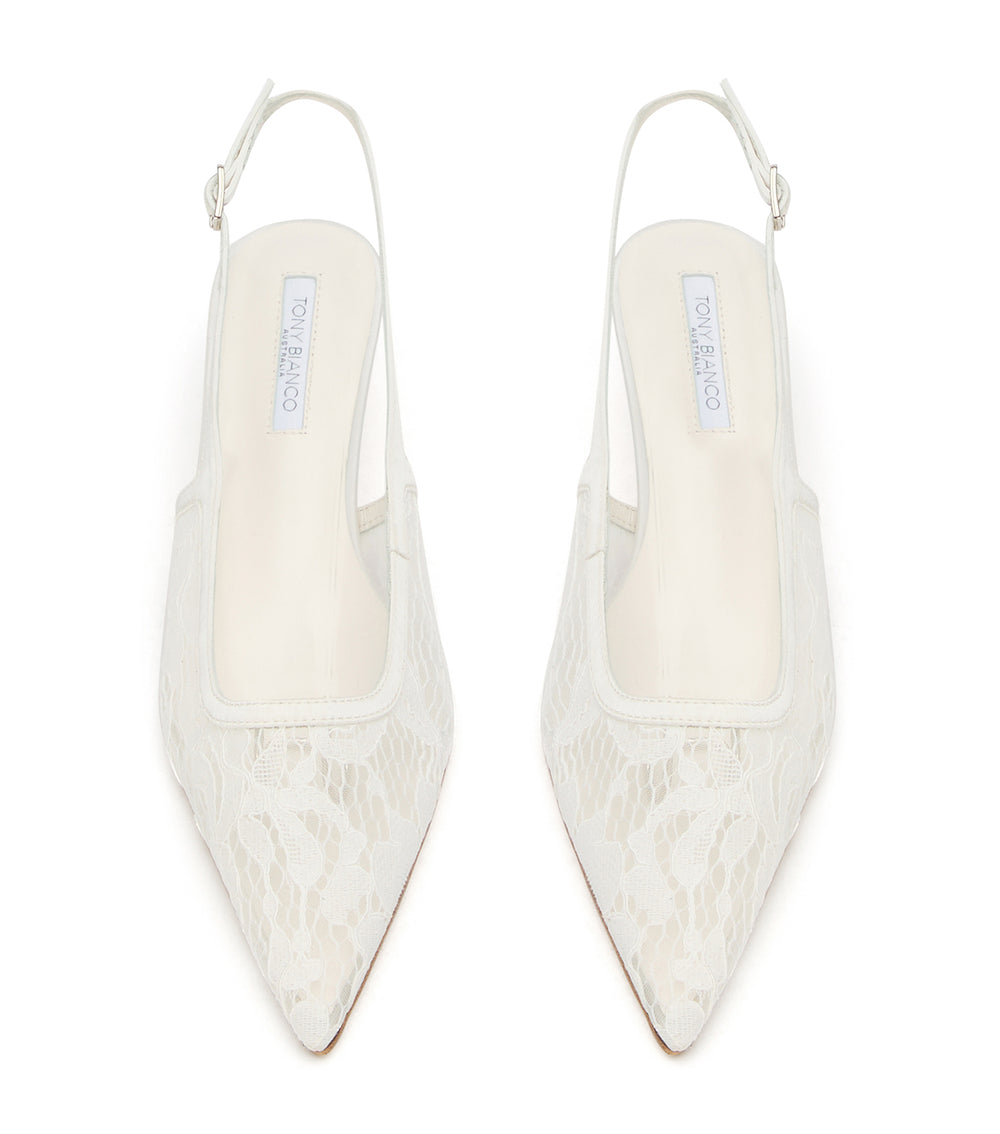 Tony Bianco Crush Ivory Brocade - Ivory Brocade