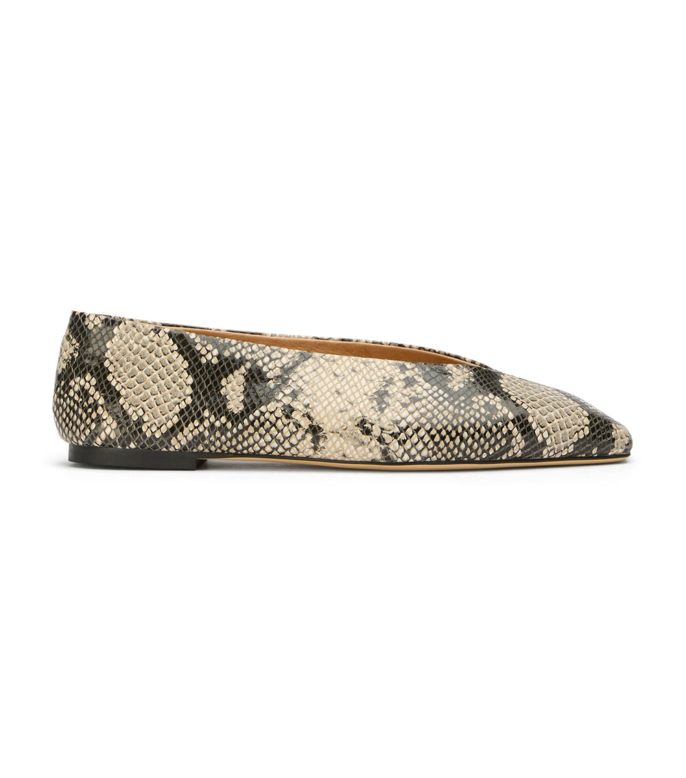 Tony Bianco Brash Ecru Snake - Ecru Snake