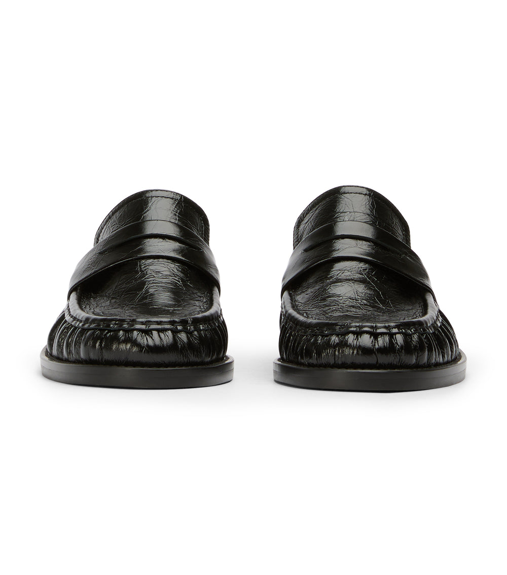 Tony Bianco Libby Black Crinkle - Black Crinkle