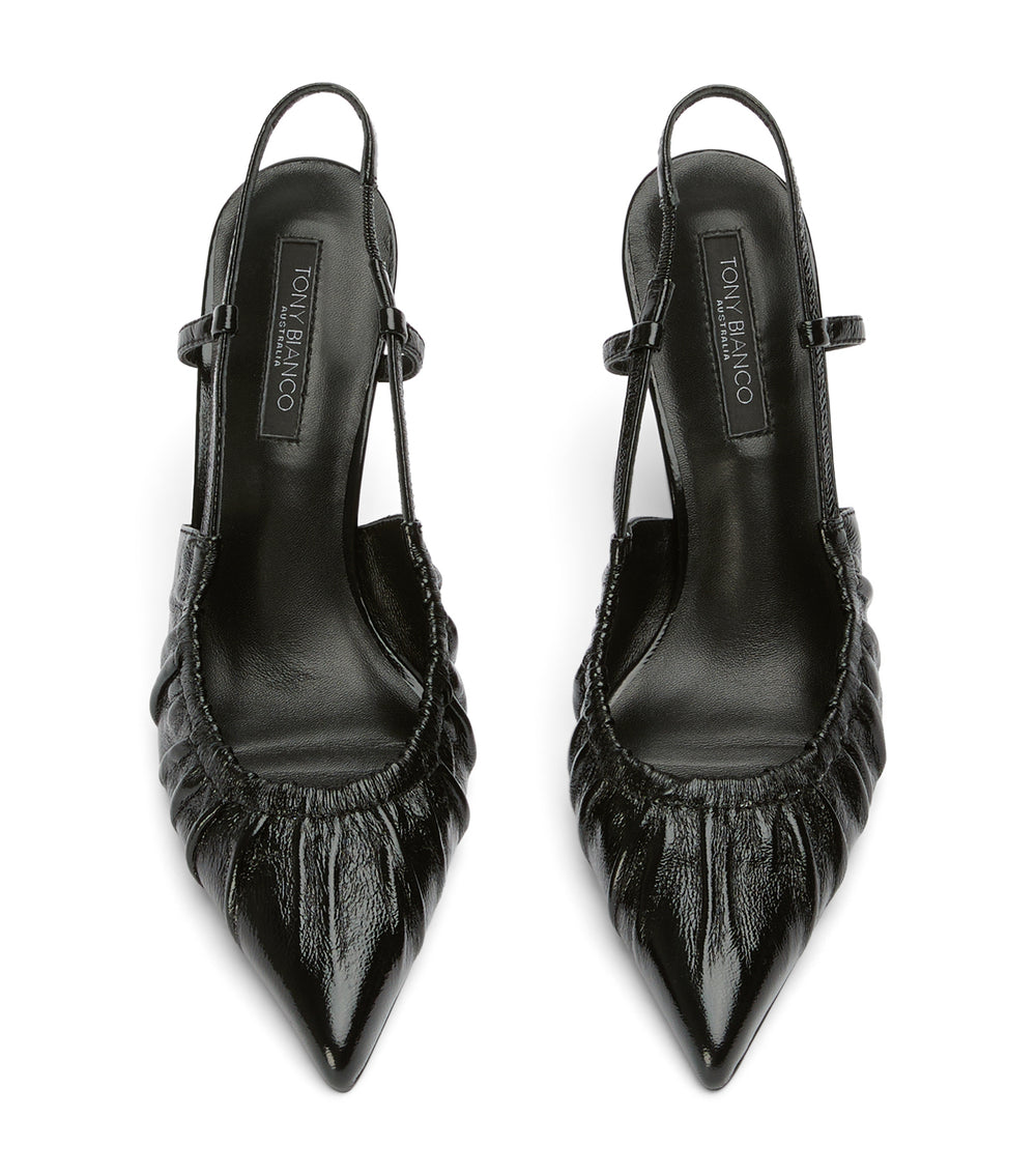 Tony Bianco Presh Black Nappa Patent - Black Nappa Patent