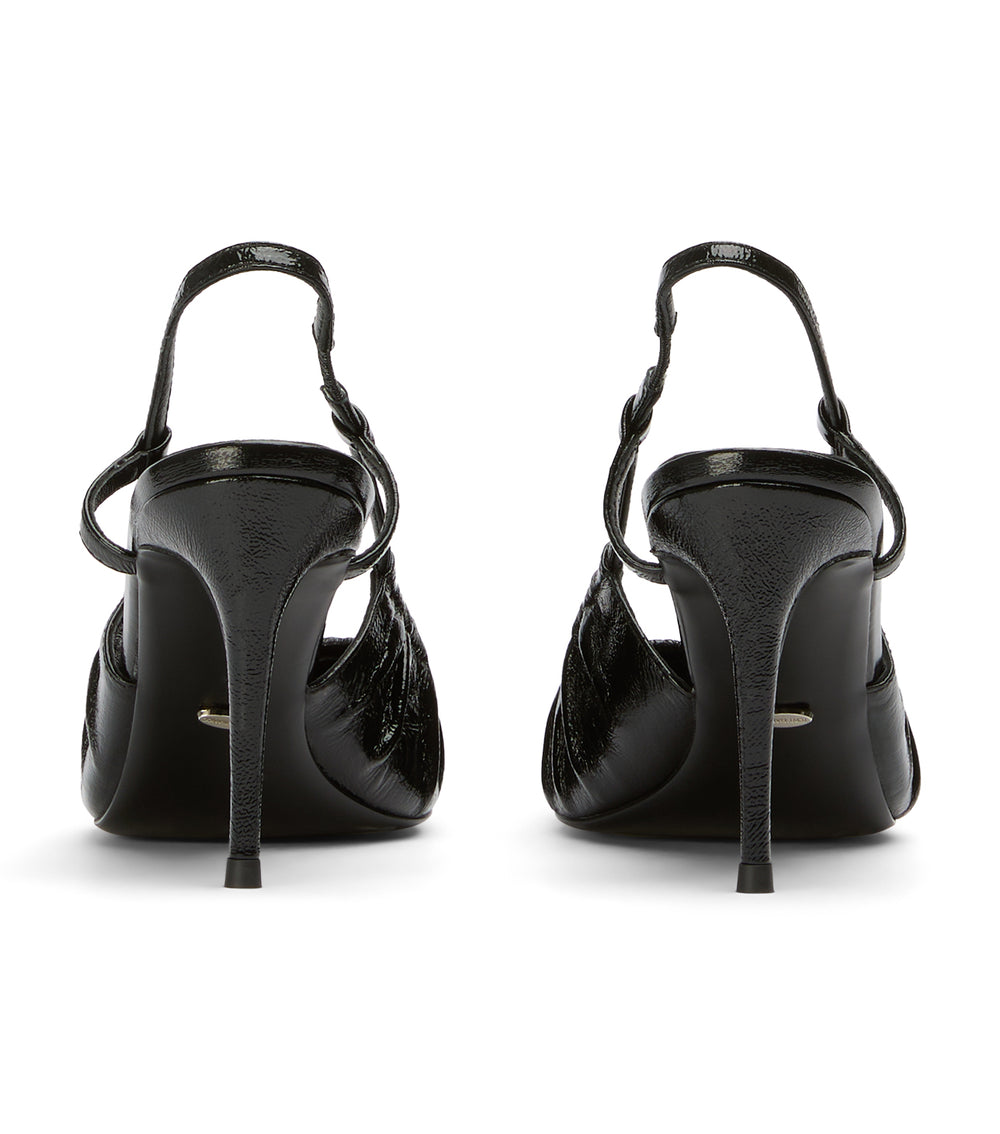Tony Bianco Presh Black Nappa Patent - Black Nappa Patent