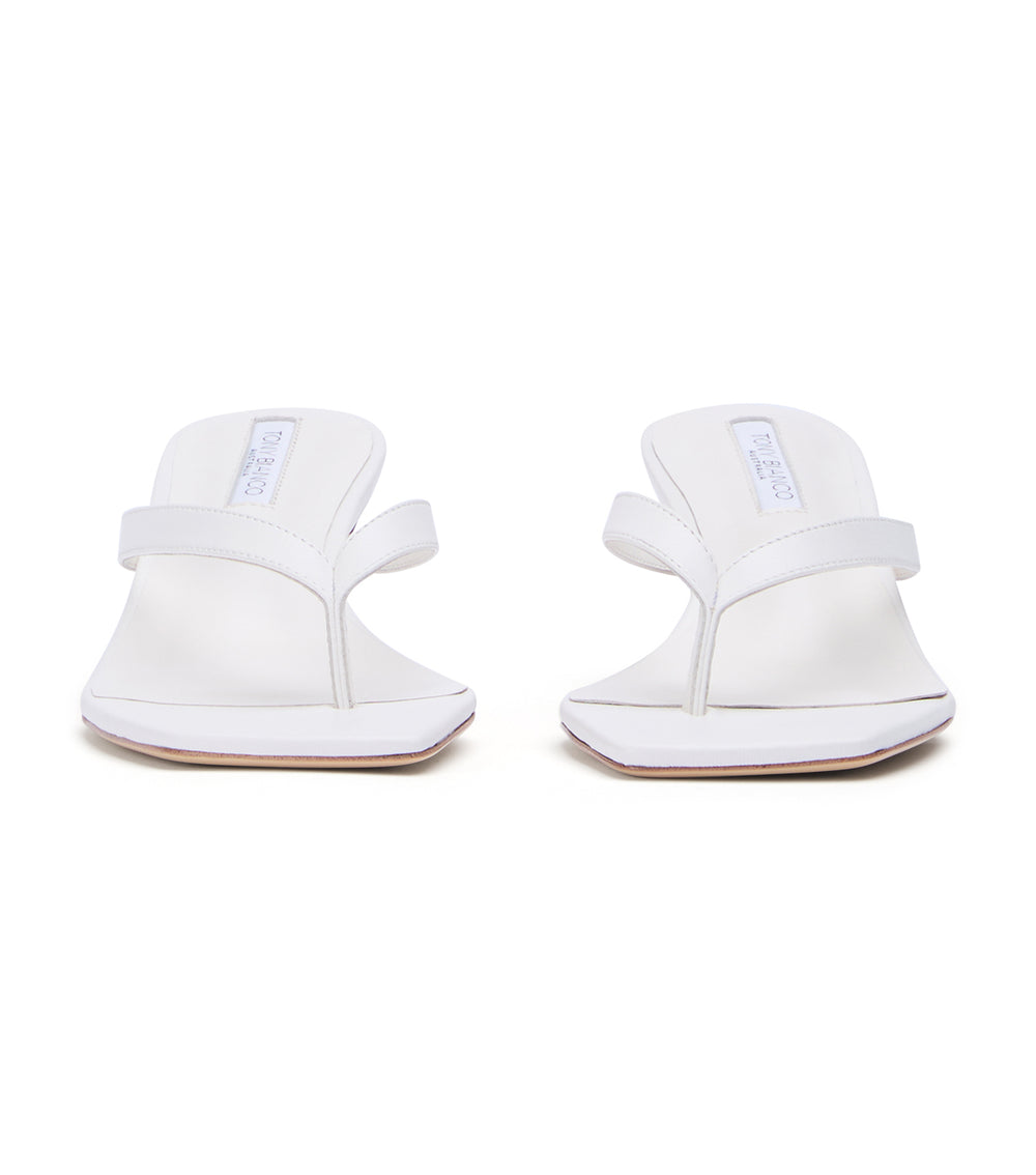 Tony Bianco Topaz White Nappa - White Nappa