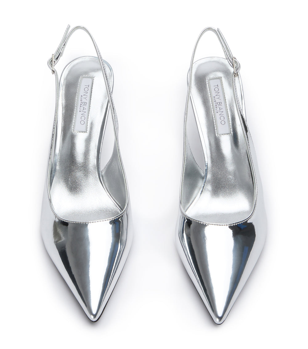 Tony Bianco Baz Silver Shine - Silver Shine