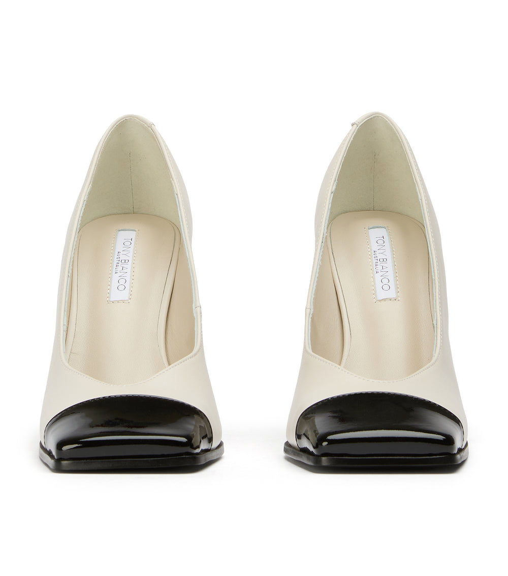 Tony Bianco Legacy Dove Nappa/Black - Dove Nappa/Black
