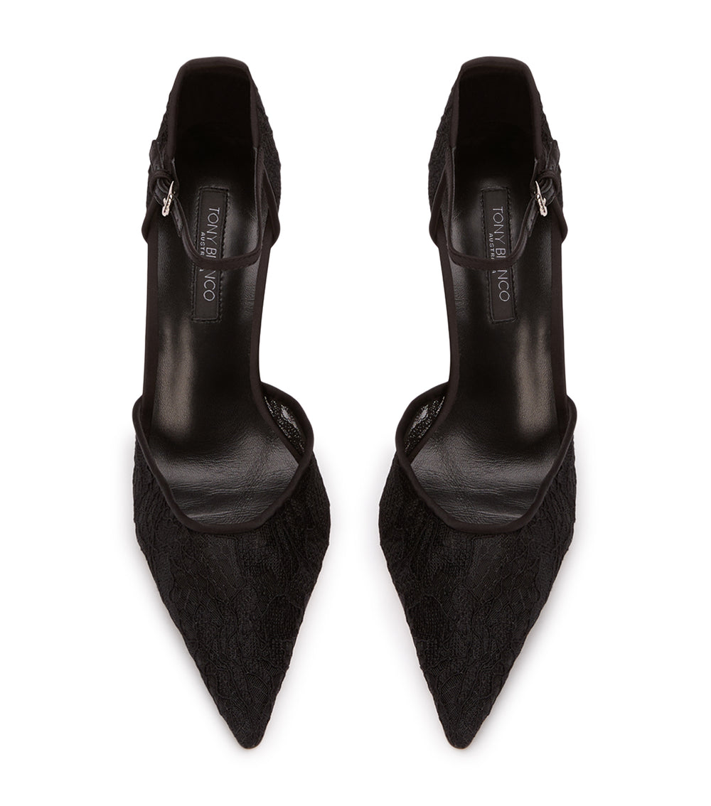 Tony Bianco Nina Black Brocade - Black Brocade
