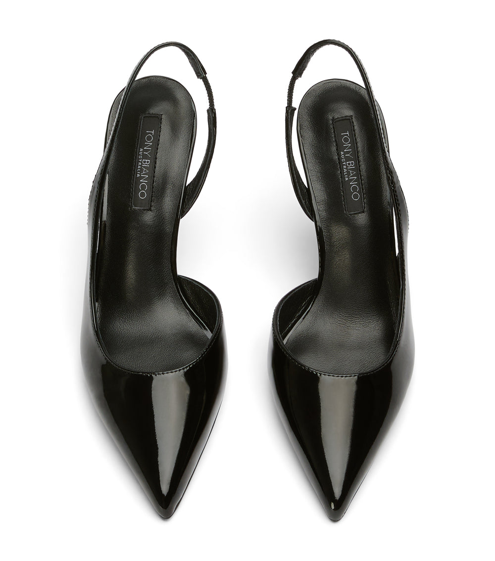 Tony Bianco Peta Black Patent - Black Patent