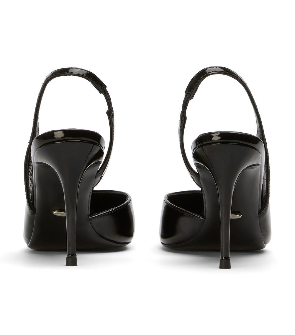 Tony Bianco Peta Black Patent - Black Patent