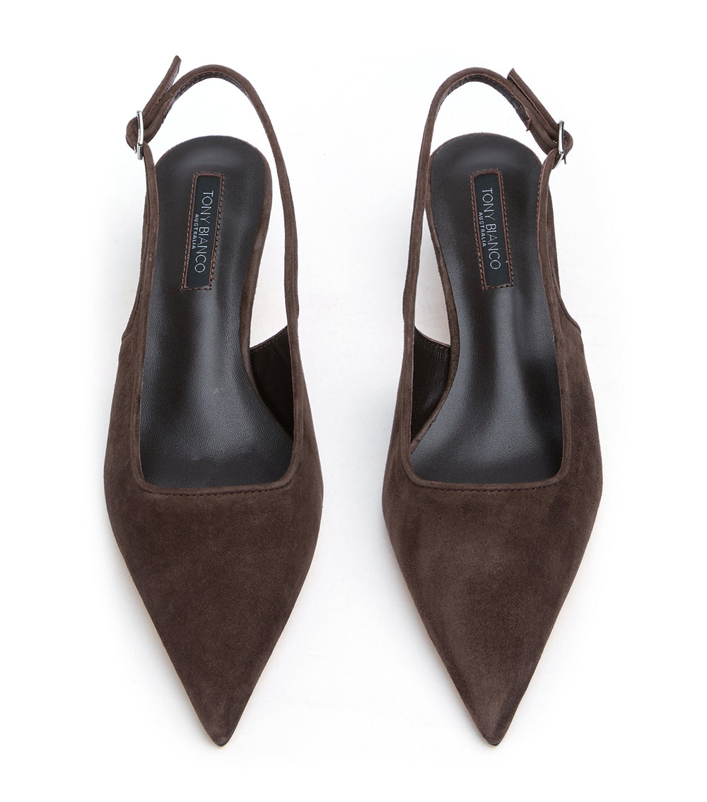 Tony Bianco Crush Espresso Suede - Espresso Suede