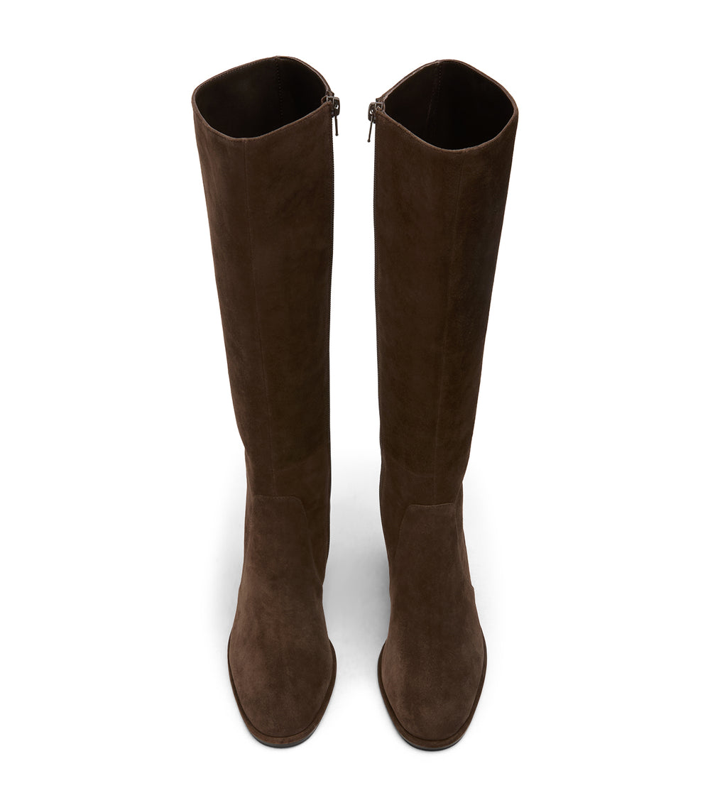 Tony Bianco Glam Espresso Suede - Espresso Suede