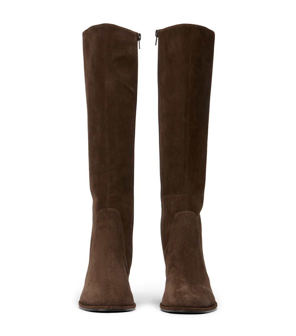 Tony Bianco Glam Espresso Suede - Espresso Suede