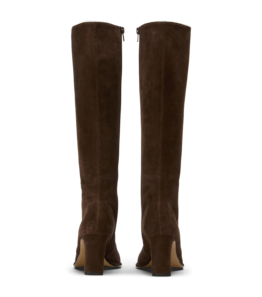 Tony Bianco Glam Espresso Suede - Espresso Suede