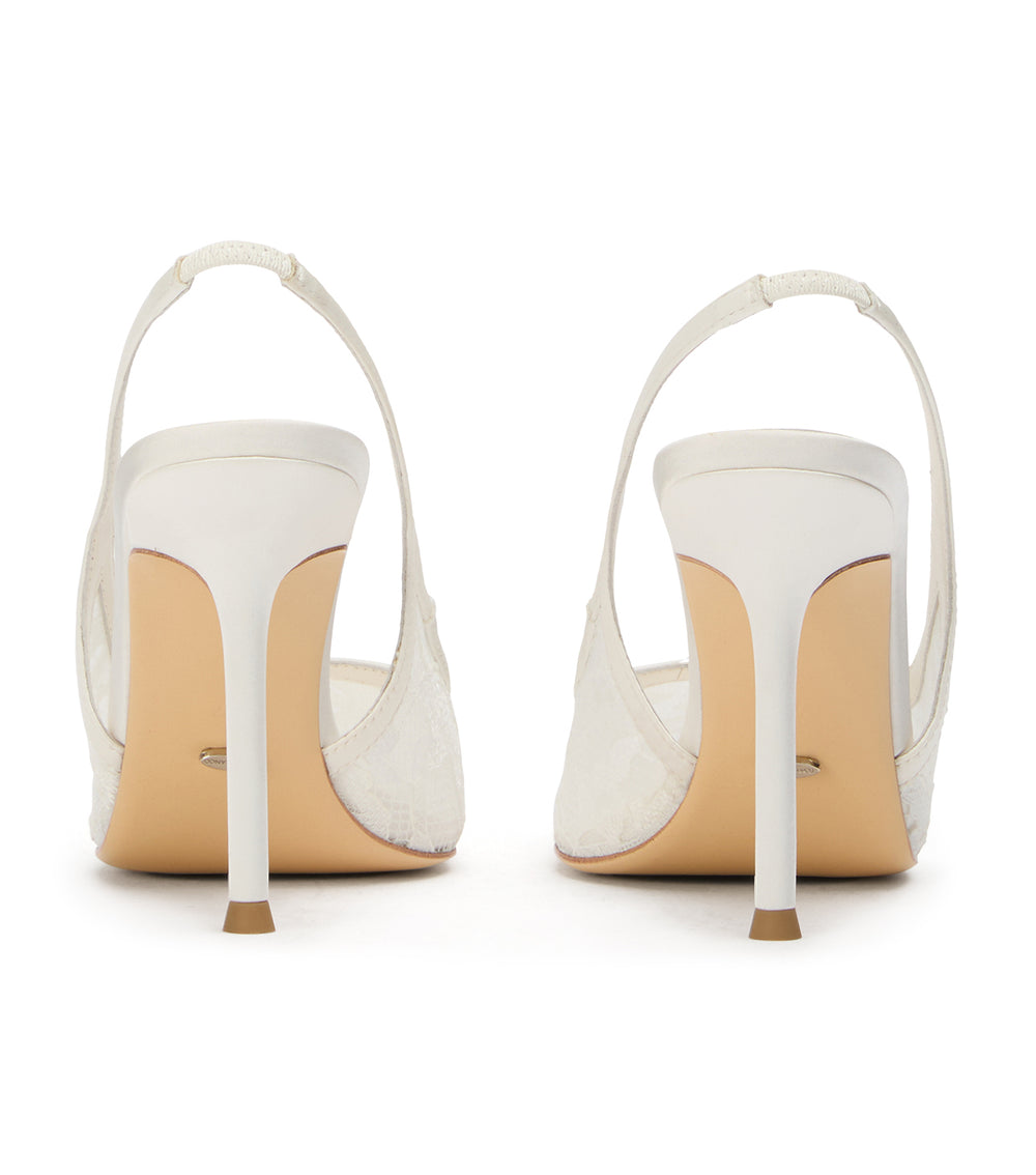 Tony Bianco Noni Ivory Brocade - Ivory Brocade