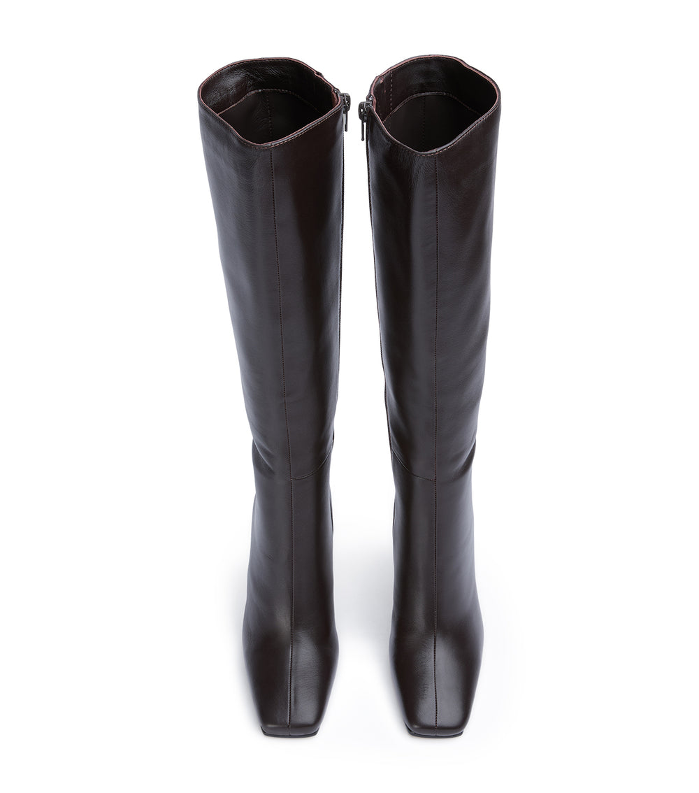 Tony Bianco Havana Chocolate Nappa - Chocolate Nappa