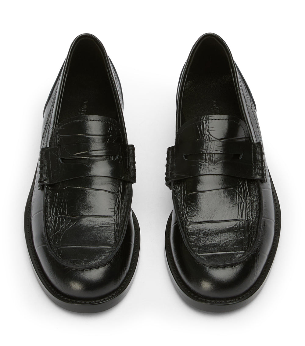 Tony Bianco Luxury Black Croco - Black Croco