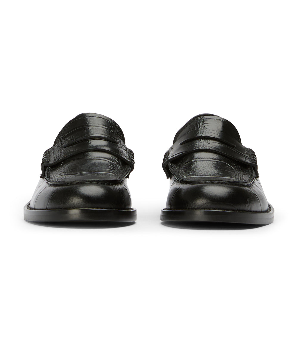 Tony Bianco Luxury Black Croco - Black Croco