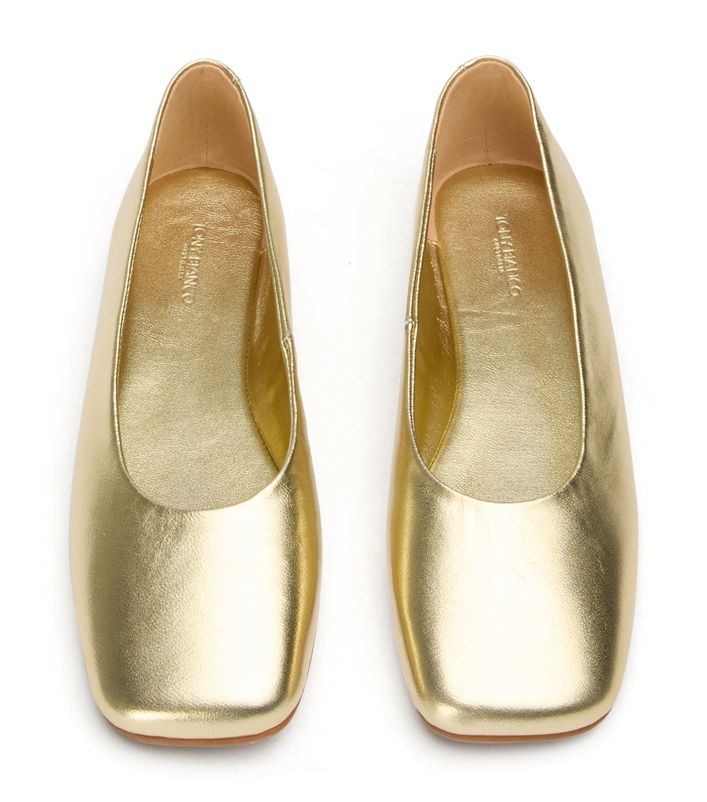 Tony Bianco Celeste Gold Nappa Metallic - Gold Nappa Metallic