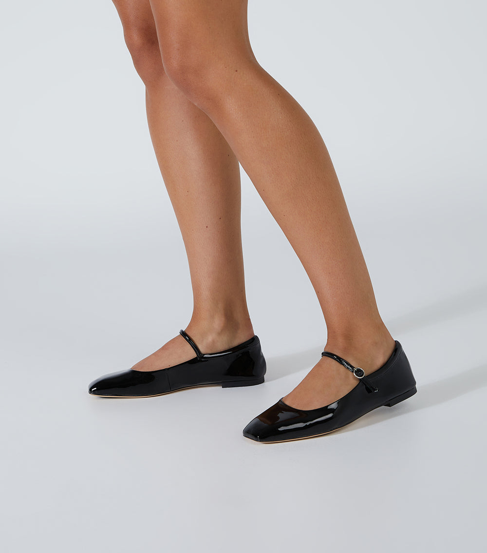 Tony Bianco Bambi Black Patent - Black Patent