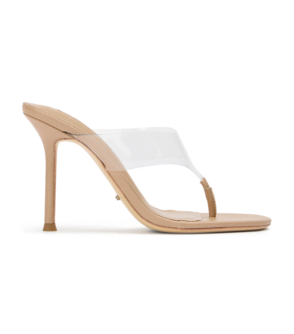 Tony Bianco Dolli Clear Vinylite/Skin - Clear Vinylite/Skin