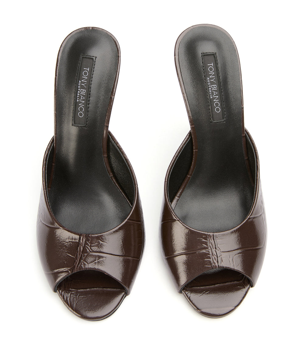 Tony Bianco Sandra Choc Croco - Choc Croco