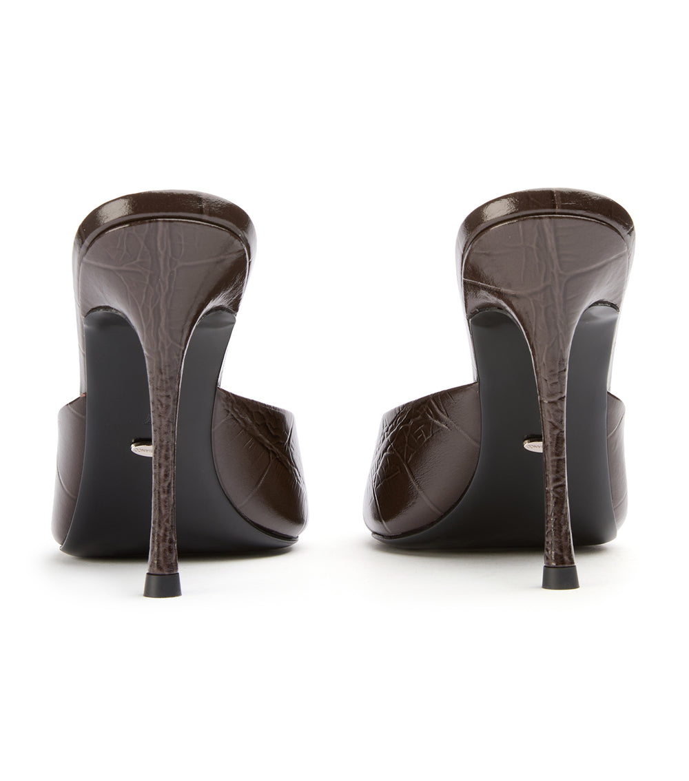 Tony Bianco Sandra Choc Croco - Choc Croco